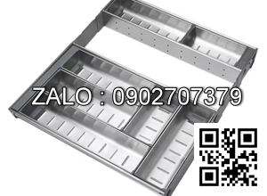 Khay chia thìa dĩa mở rộng E0650E – Eurogold