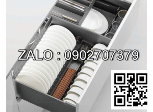 Giá bát đĩa inox hộp EU132750 – Eurogold