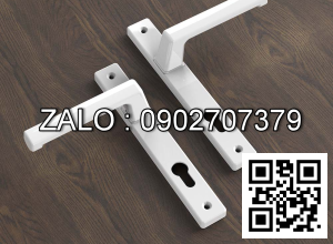 Khóa Tay Nắm Đơn Điểm AP 80 Sơn Trắng Huy Hoàng