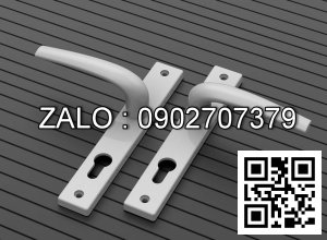 Khóa Tay Nắm Đơn Điểm AP 82 Sơn Trắng Huy Hoàng