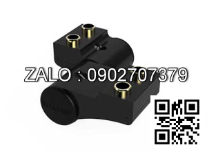 Bản lề 3D Kinlong màu đen nhôm Xingfa hệ 93