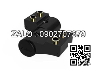 Bản lề 3D Kinlong màu trắng nhôm Xingfa hệ 93