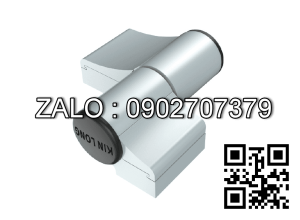 Bản lề 3D Kinlong màu trắng nhôm Xingfa hệ 63