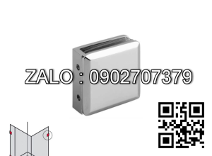 Kẹp Kính Tường Nhà Tắm 90º Hafele 499.05.817