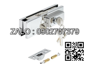 Khóa Kẹp Chân Kính Inox Bóng Hafele 489.81.031