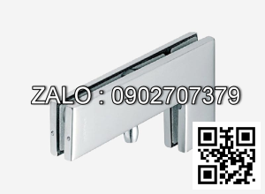Kẹp Kính Chữ L Inox Mờ Hafele 489.81.040