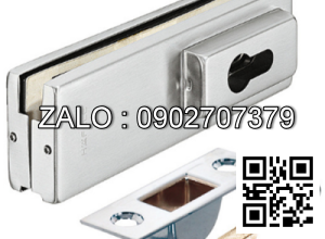Khóa Kẹp Chân Kính Inox Mờ Hafele 981.50.030