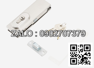 Khóa Kẹp Chân Kính Inox Bóng Hafele 981.00.660