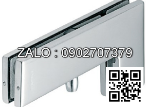Kẹp Kính Chữ L Inox Mờ Hafele 981.50.040