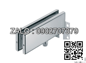 Kẹp Kính Trên Khung Gắn Tường Inox Bóng Hafele 981.00.666