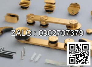 Bánh xe cửa kính Vickini 62001.001 MBG vàng xước mờ