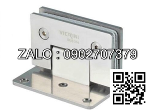 Bản lề tường kính Vickini 66078.091 SSS inox mờ