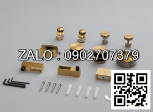 Bánh xe cửa lùa kính Vickini 67002.001 MBG vàng xước mờ