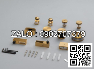 Bánh xe cửa lùa kính Vickini 67002.001 PSS inox bóng