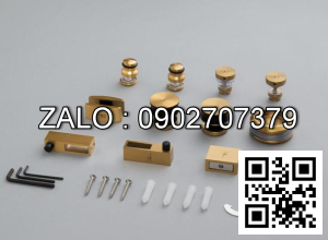 Bánh xe cửa lùa kính Vickini 67007.001 SSS inox mờ