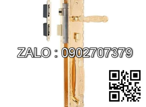 Khóa cửa đại sảnh VICKINI 38602.101 K24 mạ vàng K24