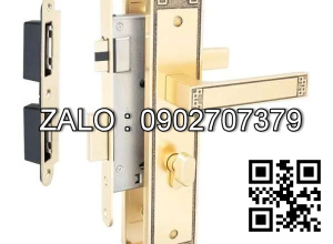 Khóa cửa nẹp VICKINI 38578.101 EG vàng hồng