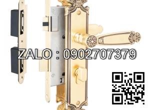 Khóa cửa nẹp VICKINI 38506.101 K24 mạ vàng K24