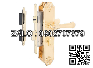 Khóa cửa nẹp VICKINI 38505.101 K24 mạ vàng K24