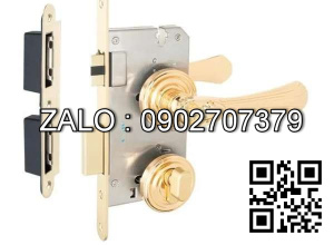 Khóa cửa phân thể VICKINI 38305.101 K24 mạ vàng K24