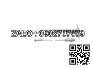 Thanh thoát hiểm với thanh chốt dọc đen Hafele 911.52.146