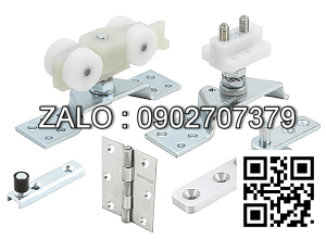 Bộ Phụ Kiện Cửa Trượt 250Kg Silent 250B Hafele 489.40.028