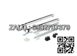 Bộ phụ kiện cửa lùa Hafele 100AS giảm chấn 2 bên 941.03.002