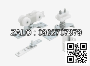 Bộ phụ kiện cửa lùa Hafele 100AS giảm chấn 1 bên 941.03.001