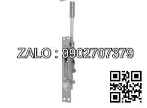 Chốt âm cho cửa kim loại 155mm màu đen mờ 911.81.366