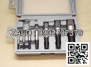 Bộ taro lấy ốc gãy, taro răng ngược 8 mũi xám