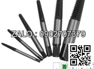 Bộ taro ren trong và ngoài 6 chi tiết