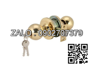 Khóa Tay Nắm Tròn Hafele 911.64.267 Cửa Chính Loại Lớn Vàng Bóng