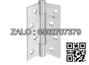 Bản lề cửa giảm chấn Vickini 43400.001 SPR bạc mờ