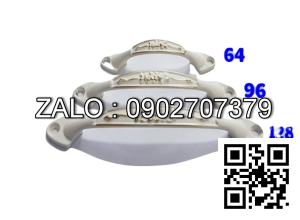 Tay Nắm Tủ 7304.128 Trắng Sữa