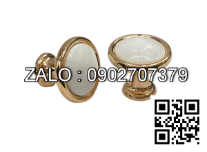 Tay Nắm Tủ Núm 8268 Trắng Sữa