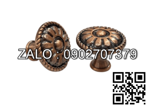 Tay Nắm Tủ Núm 1351 Nâu Nặng