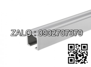 Ray lùa nhôm U/U 3m Bạc