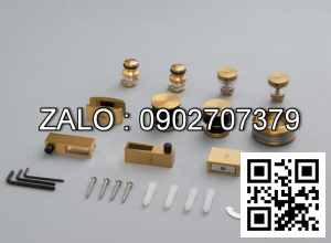 Bánh xe cửa lùa nhôm UU có tăng chỉnh Màu trắng