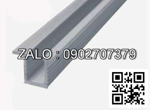 Ray lùa nhôm U/I Cây I Màu trắng