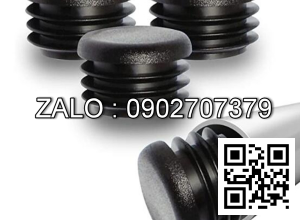 Nút chân ghế Phi 17*9ly Đen