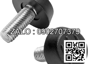 Chân bàn tăng chỉnh nhựa 40*110mm