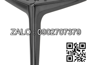 Chân sofa dẹp sắt 8ly 150mm Đen