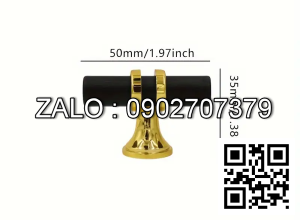 Tay nắm đũa có chân vàng nhạt-Mã RE204 320 Vàng/ Đen