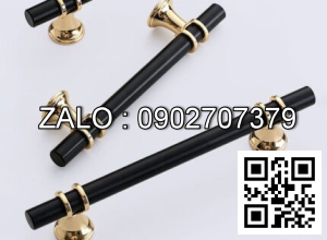 Tay nắm đũa có chân vàng đậm-Mã RE204 128 Đen