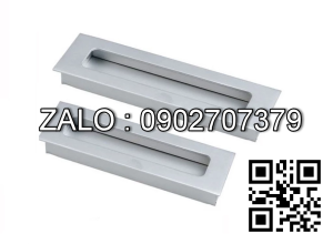 Tay nắm âm nhôm 64 Bạc