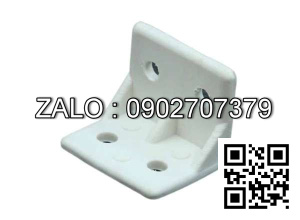 Ke có nặp nhựa 22*30mm Trắng