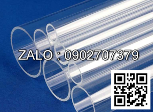 Cây Mica ống rỗng Ø 25mm dày 4mm , dài 2000mm