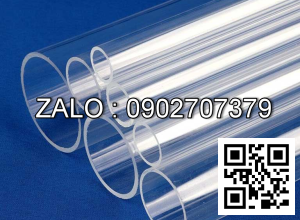 Cây Mica ống rỗng Ø 90mm dày 4mm , dài 2000mm