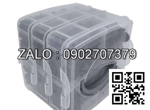 Hộp chốt gồm 3 khay - 630 con chốt các loại