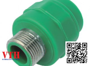 Nối bép súng hàn mig ren trong Pana 350A đồng đỏ